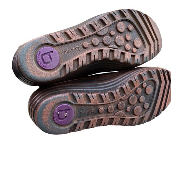 Bionica Wine Leather Dimensional Wedge Comfort Shoe Women’s size 10 - Picture 7 of 14